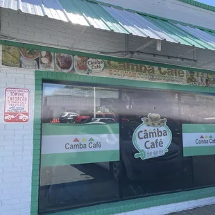 Outside store