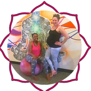 Some of our lovely prenatal yoginis