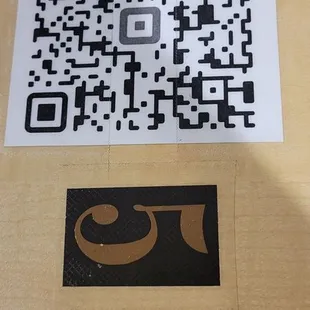 QR table system