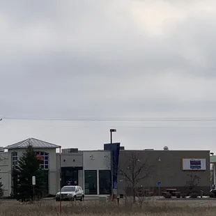 Outdoor seating available, a convenient area to walk your dog just across the street, and they are located right on highway10