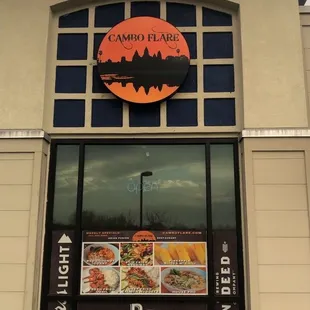 Front of the restaurant