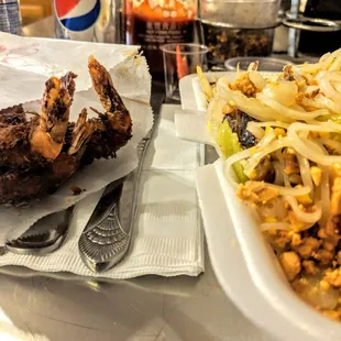 Crispy coconut shrimp did not disappoint