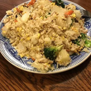 Crab fried rice