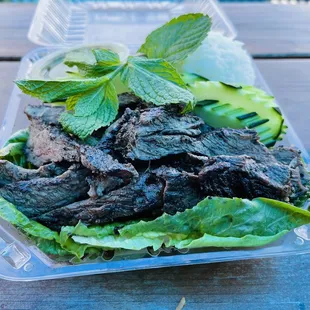 ORDER THIS! Steak &amp; Prahok Sauce w/ rice. That Prahok sauce is crack! So good!