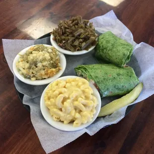 a plate of food