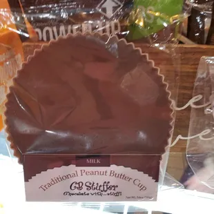 Massive peanutbutter cup in the market