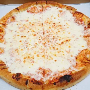 Large cheese pizza