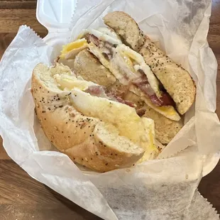 Bacon, Egg &amp; Cheese Sandwich