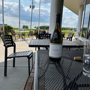 Patio on a beautiful day