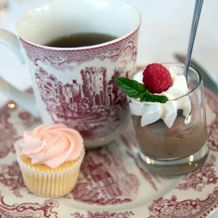 Tea with dessert mini duo