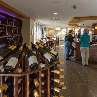 Retail store and wine bar.  Called "the best wine bar this side of California", and lives up to its name.