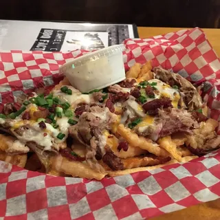 Pulled Pork Cheese Fries