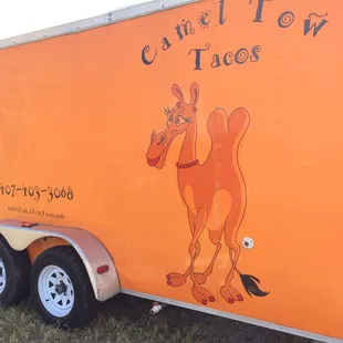 Camel toe tacos on wheels