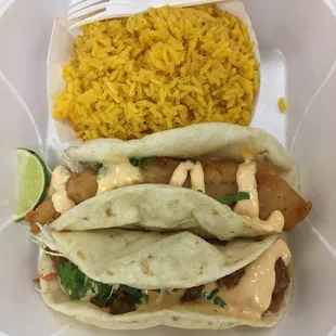 Fish taco is the best