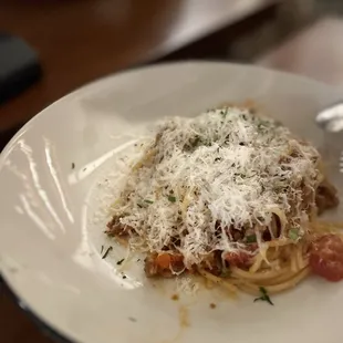 Spaghetti bolognese