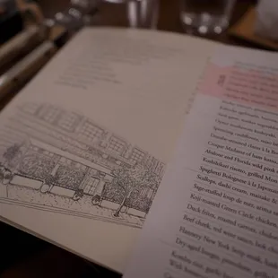 Drink and Food Menu