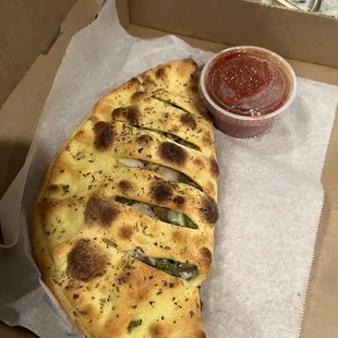 The Cast Net Calzone