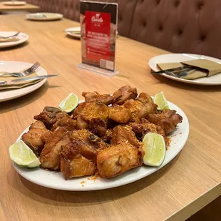 chicken wings and fried chicken, food