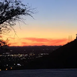 And fiery sunsets almost every night!
