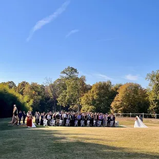 Outside ceremony