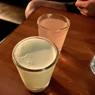 Scooby snack, also a peanut butter jelly like shooter