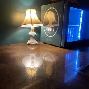 The small cooler up front !