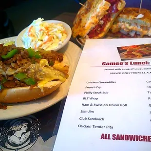 Best lunch  deal Downriver wows 7 bucks any sub, soup , fries  n coleslaw going back to try all. Love