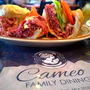 Lunch  Specials only $6.99 Choice of a dozen sandwich. Corned Beef n Swiss, Fries , Soup  n Coleslaw delicious