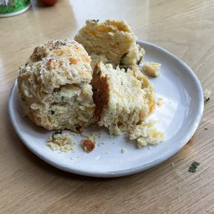 Chive scone.
