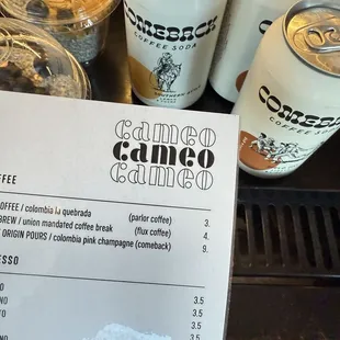 Memphis comeback coffee soda in DC