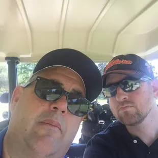 Blues brothers of golf!
