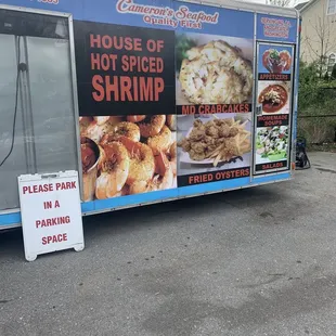 Cameron's food truck