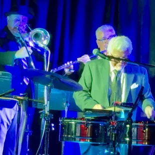 Pete Escovedo performing at Camila's Jazz Club 9/7/24.