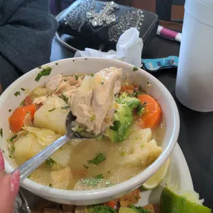 Chicken tortilla soup