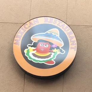 Logo near drive thru