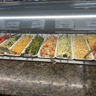Cold salad bar