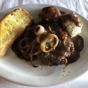 Hamburger Steak Lunch Special