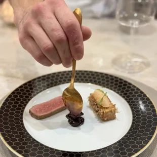 Ibérico Pork , Sweetheart Cherries