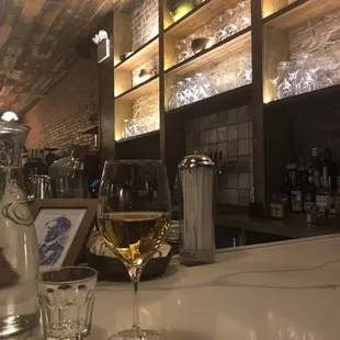 Albana wine + bar view