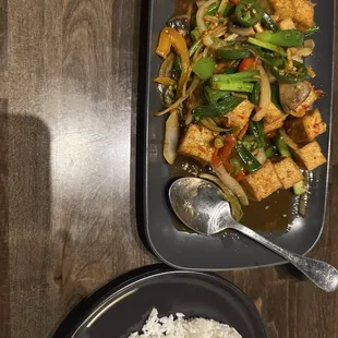 Ginger Dish Tofu