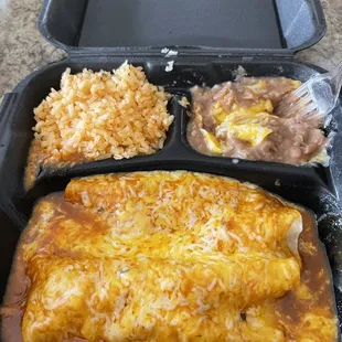 Chicken Meat Enchilada