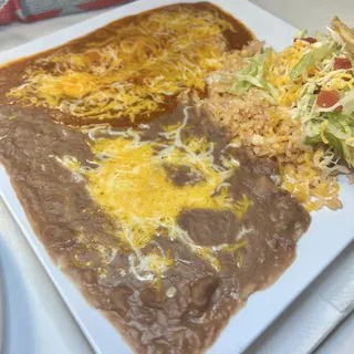 Enchilada and Taco Combo