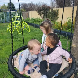 Outdoor bonding time!