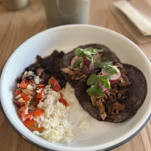 Carnitas Taco Plate