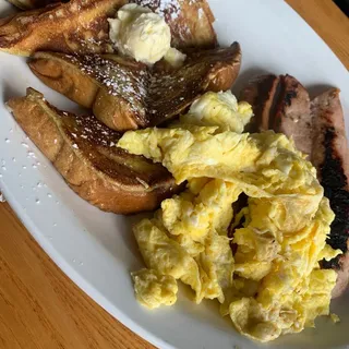 Chicken Apple Sausage & Eggs
