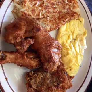 Half Chicken & Eggs