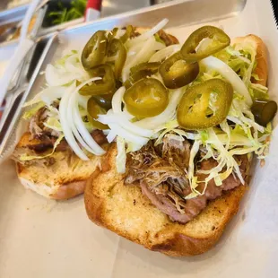 Torta mexicana sandwich