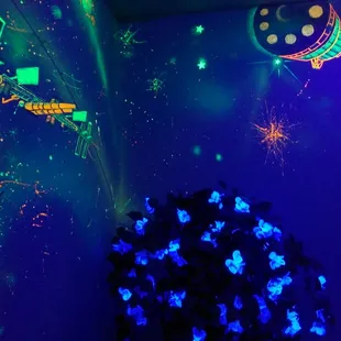 a space themed room