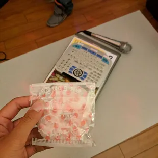 they give you mic covers