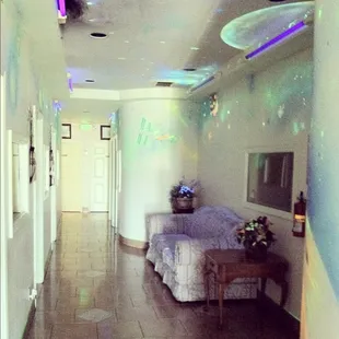 The main part of the hall way